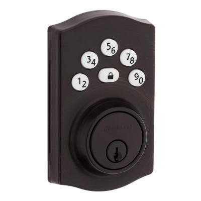 Kwikset Powerbolt 240 Traditional Keypad Electronic Lock, Venetian Bronze